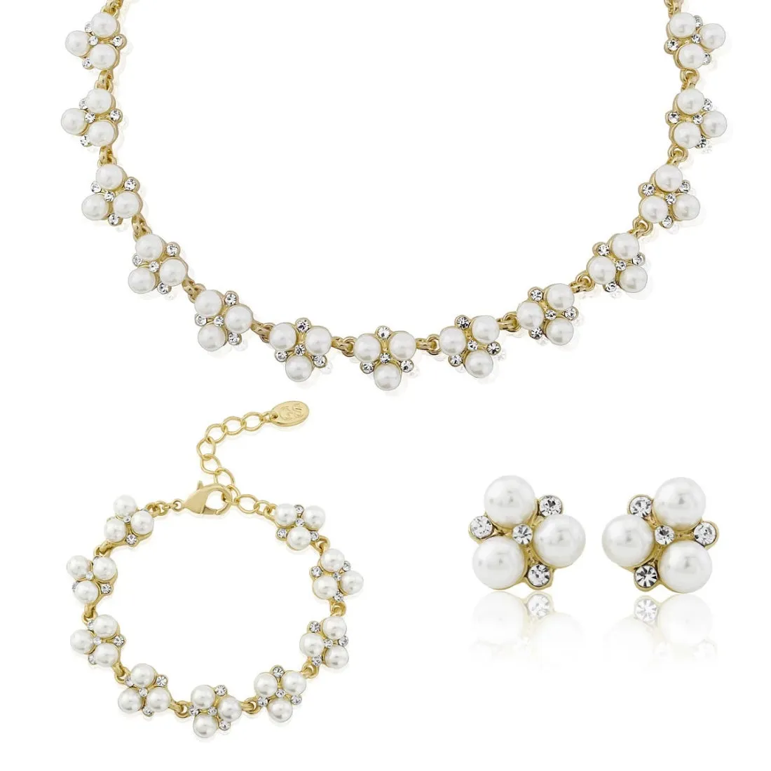 Pearls of Gold Jewellery Set