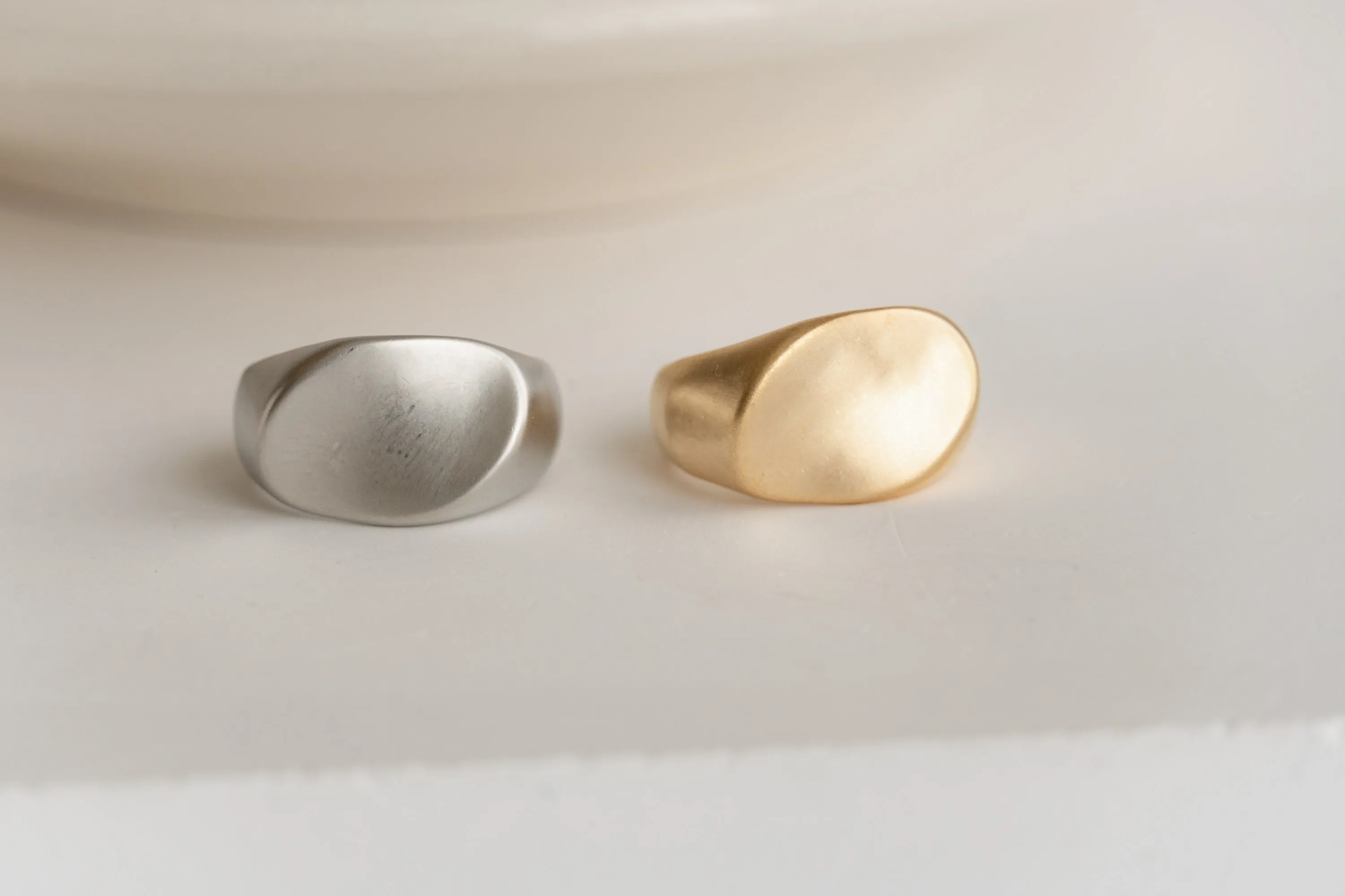 Plain Gold Sovereign Ring