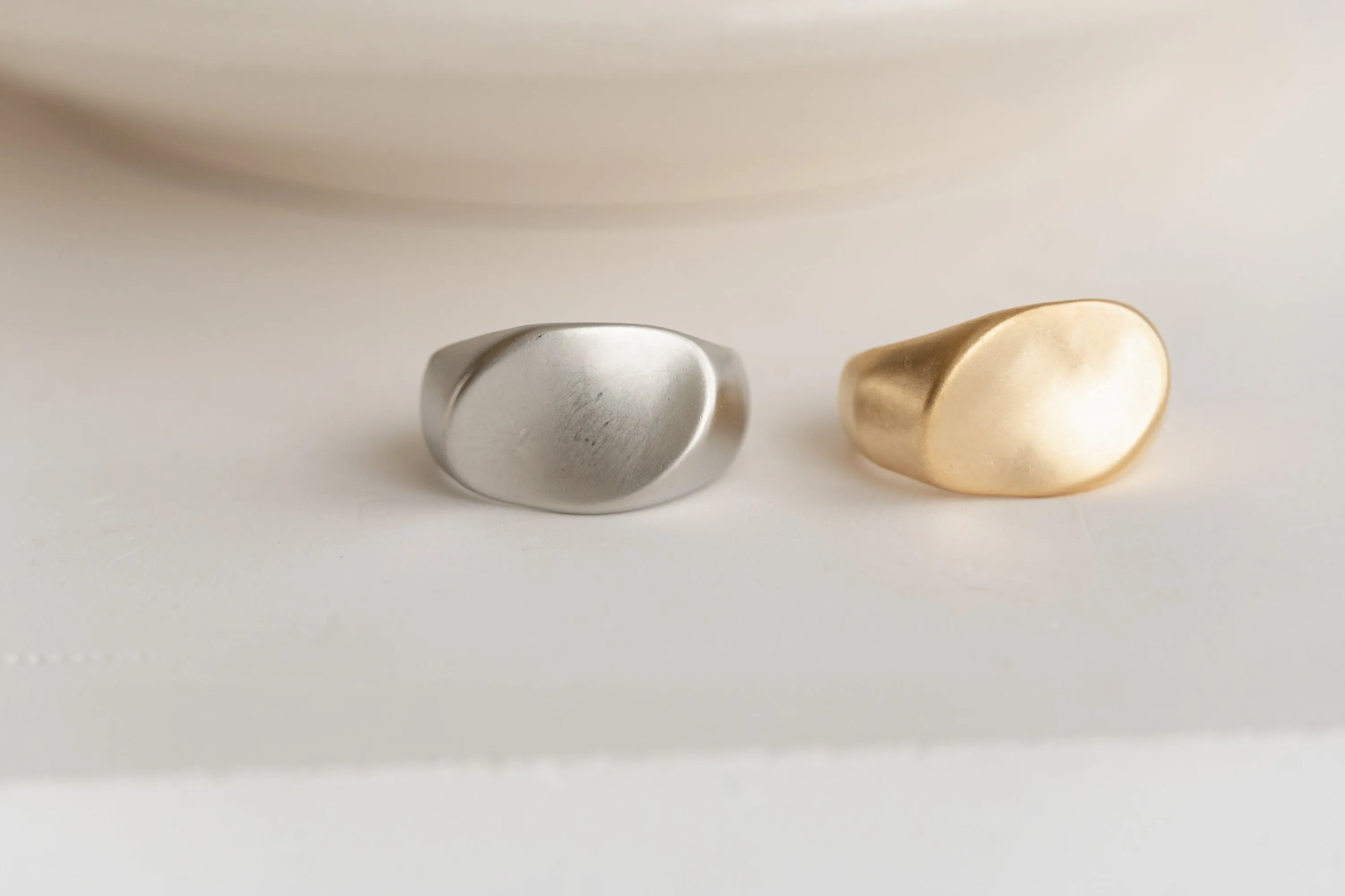 Plain Gold Sovereign Ring