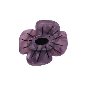 Remembrance Poppy Mini Brooch Purple SALE