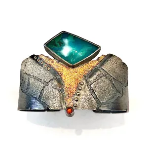 San Andrea Cuff with Chrysocolla