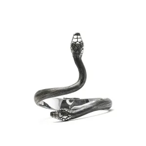 Serpentine Form Hinged Bracelet