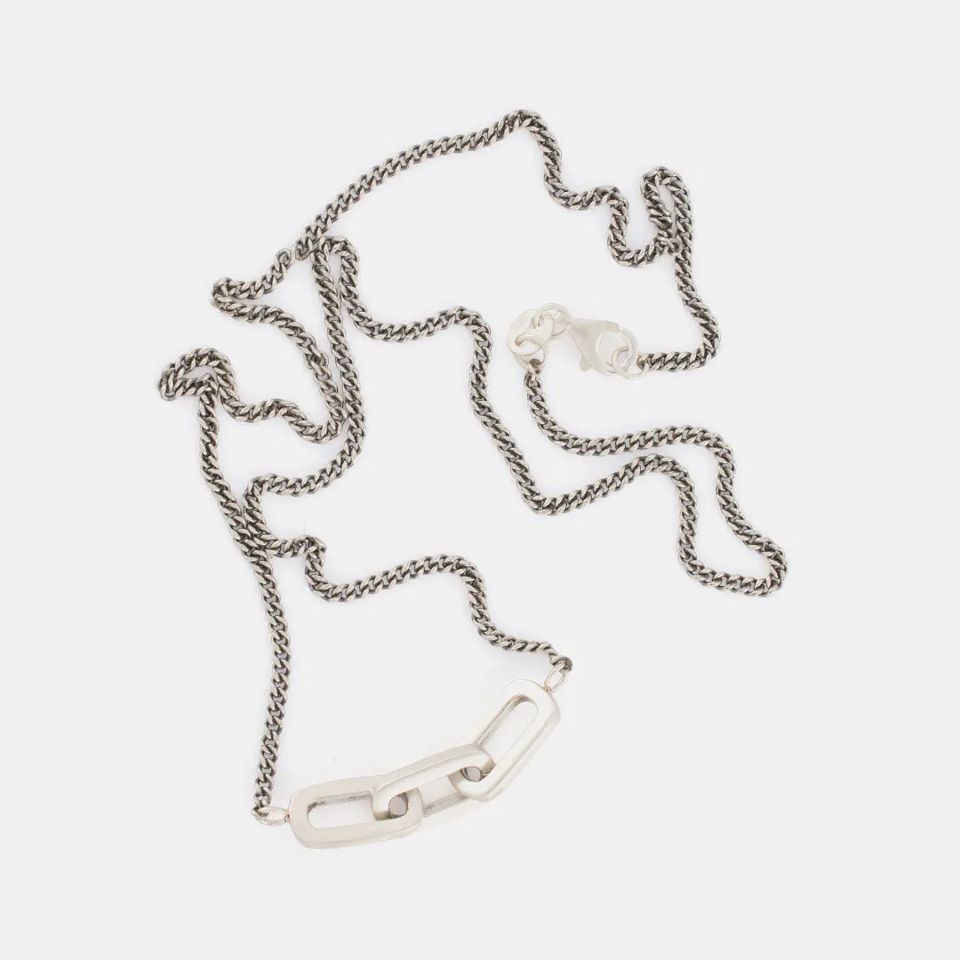 Silver Connection Necklace