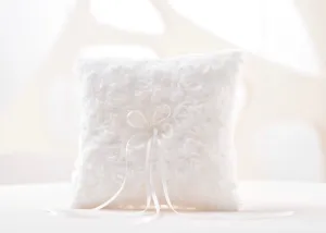 Soft Ribbon Ring Bearer cushion