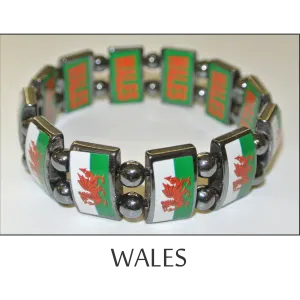 Wales Metal Beads Bracelet