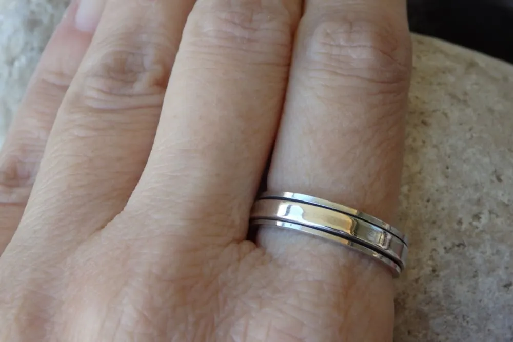 Wedding Spinner Ring